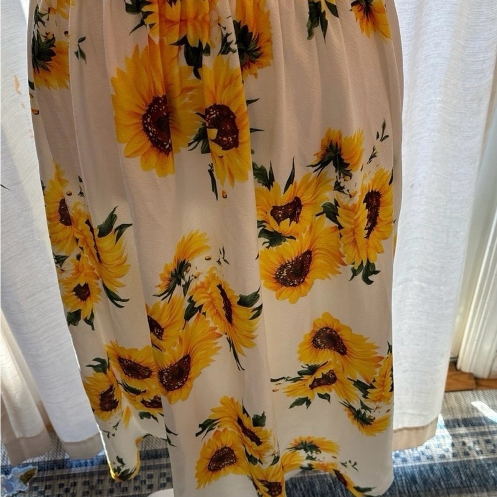 Sunflower two-piece crop top and maxi skirt NWT SZ S - Picture 6 of 9